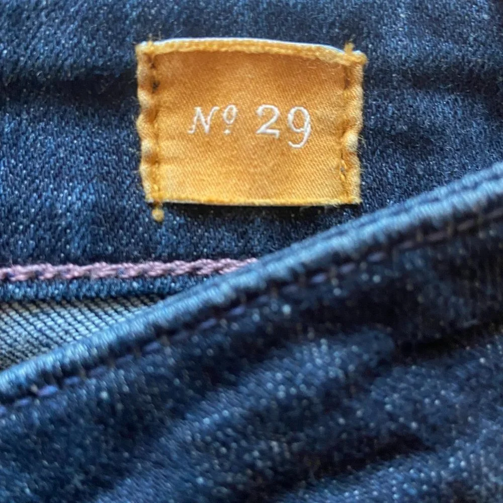 Pilcro and the Letterpress Scallop Edge Hem Skinny‎ Jean Size 29